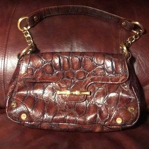 🍒ELAINE TURNER—Beautiful Croc Embossed Purse! 🍒